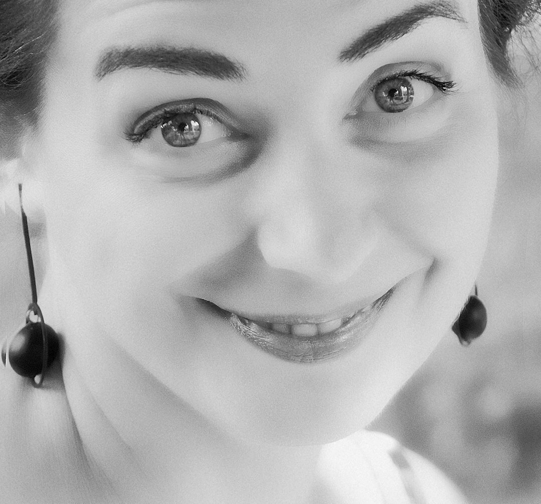 Happy Turkish woman smiling portrait