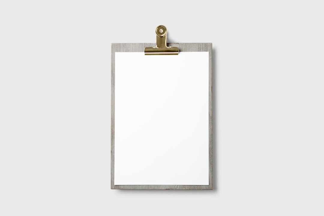 Legal document checklist and pen on clipboard